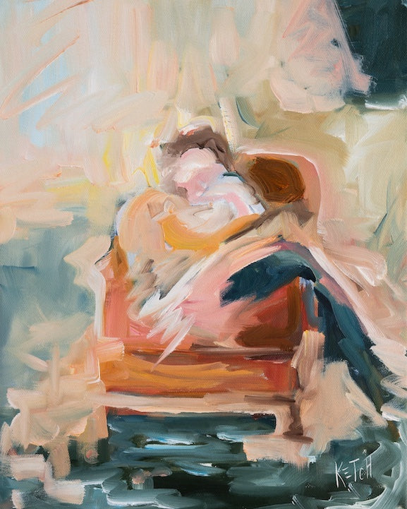 "Cliffhanger" Canvas Print