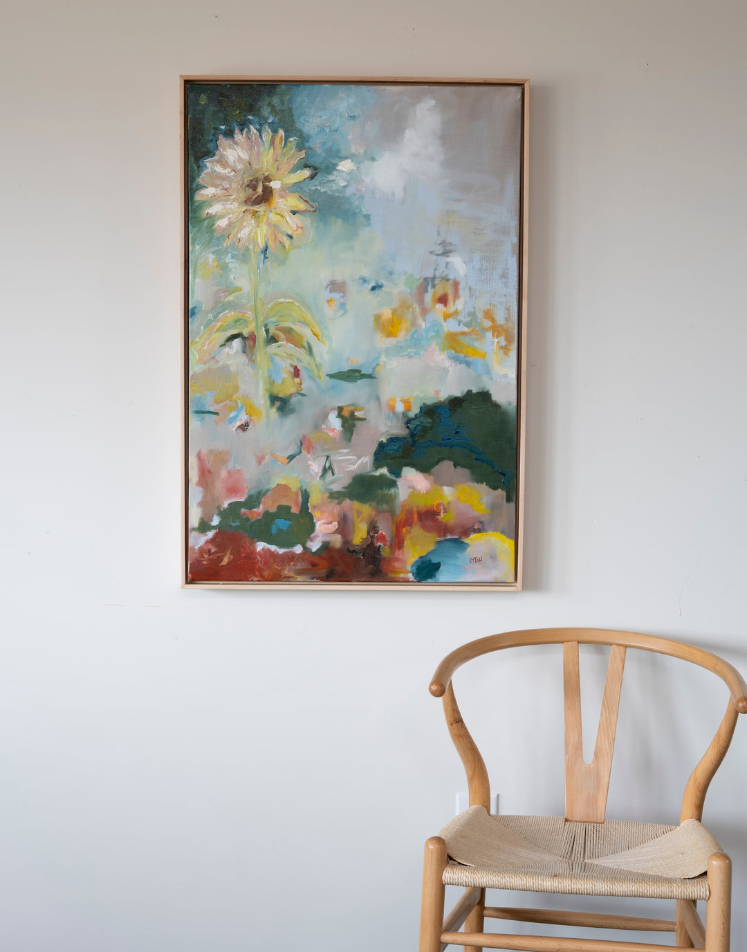 "It's Amazing What Can Grow From the Ashes" Original Painting