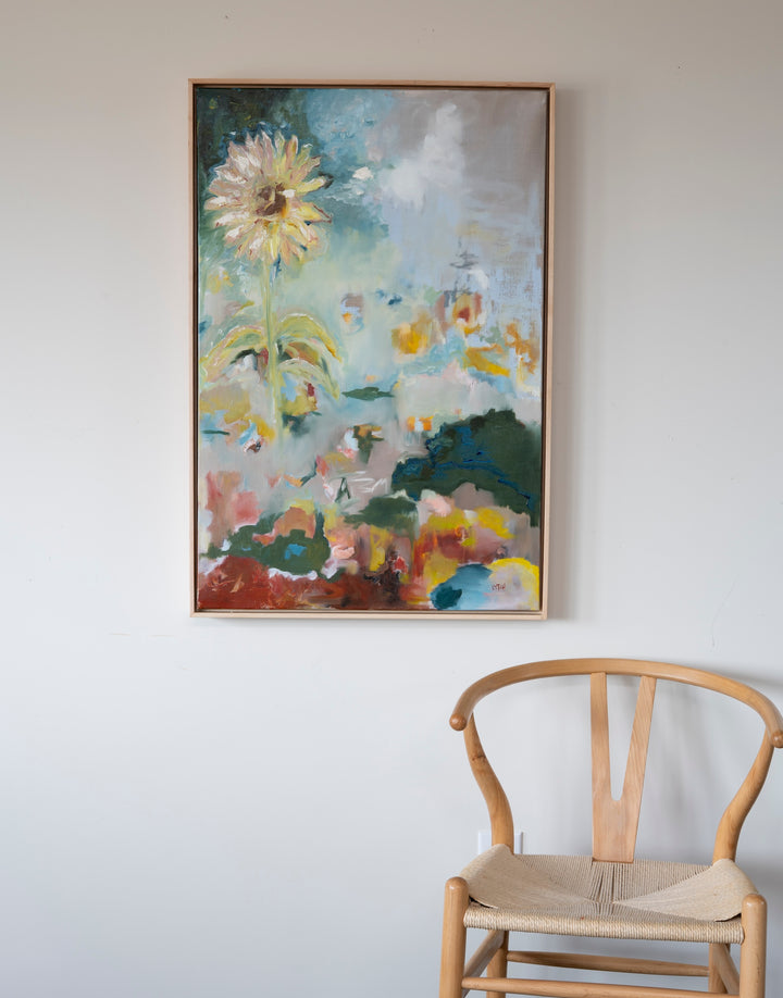 "It's Amazing What Can Grow From the Ashes" Original Painting