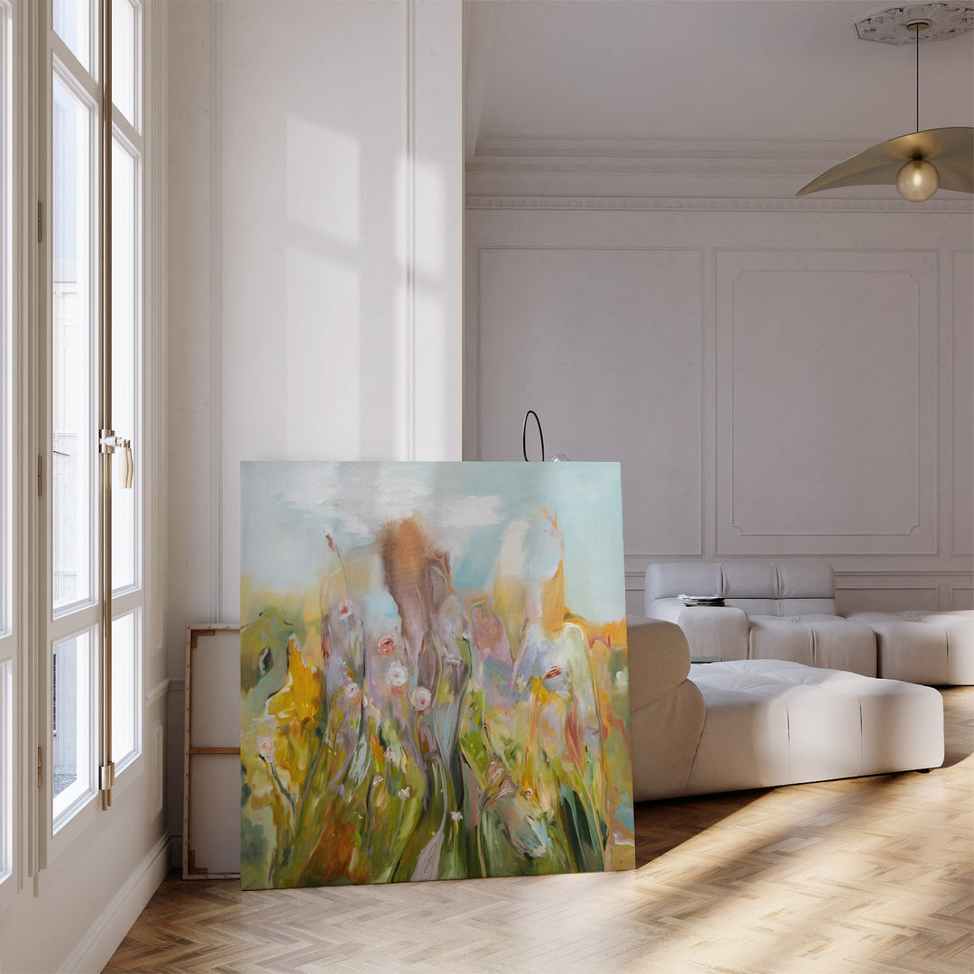 "Head in the Clouds" Canvas Print
