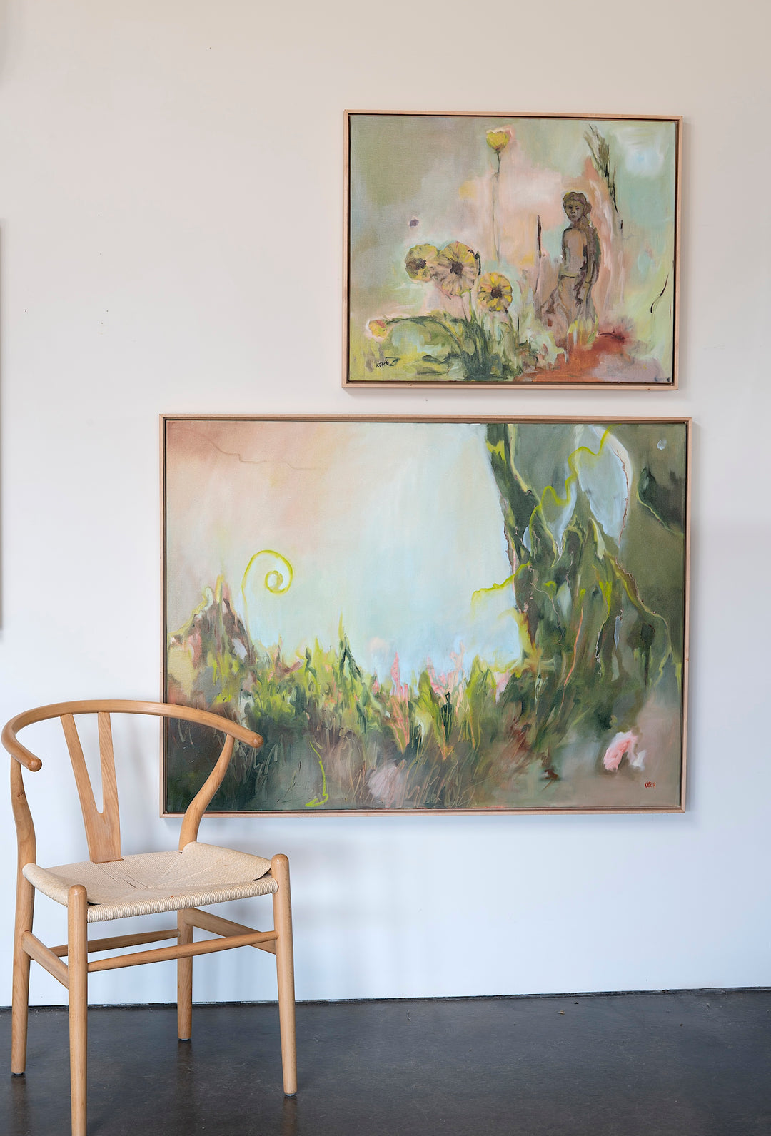 "The Pink is on the Inside" Original Painting