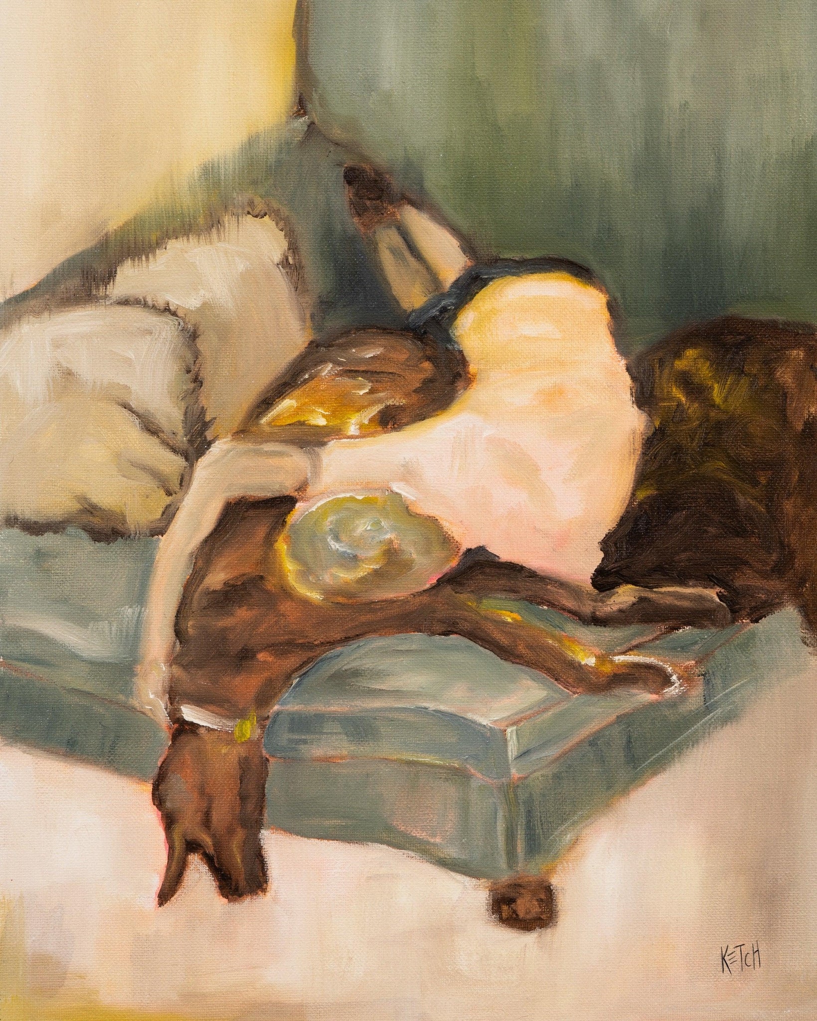 "A Soft Place to Fall" Print - Mary James Ketch Studio