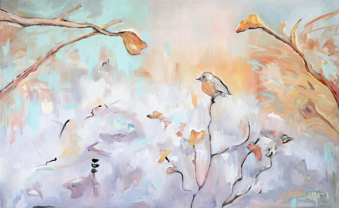 "Heart Psalms #4" Canvas Print