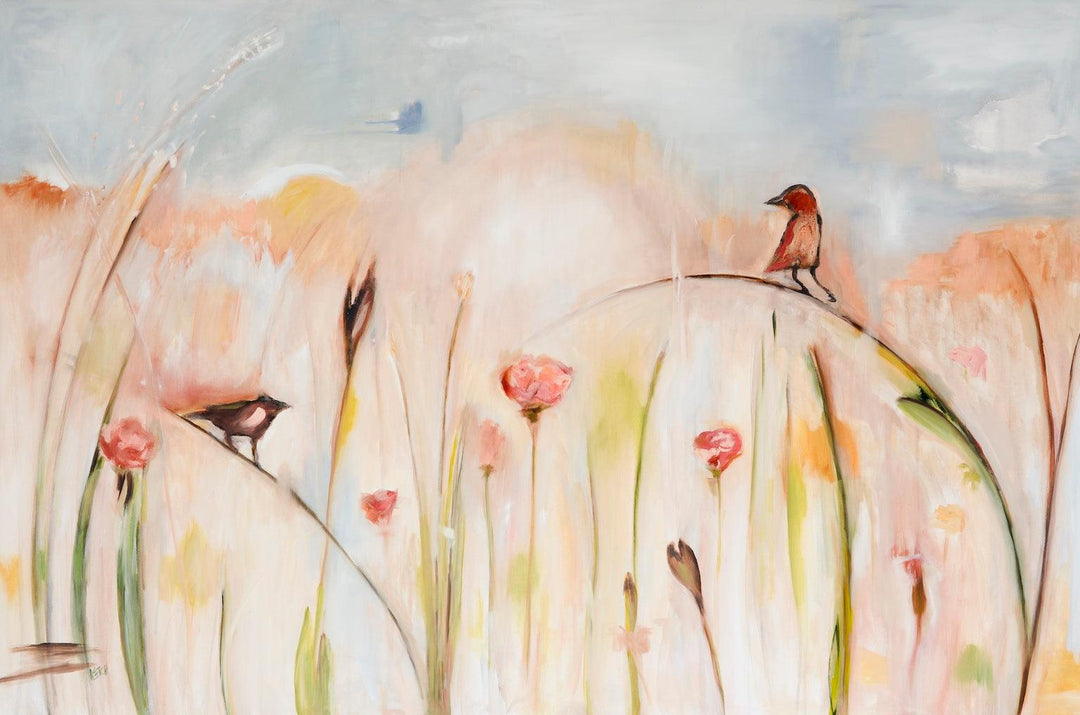 "Heart Psalms #4" Canvas Print